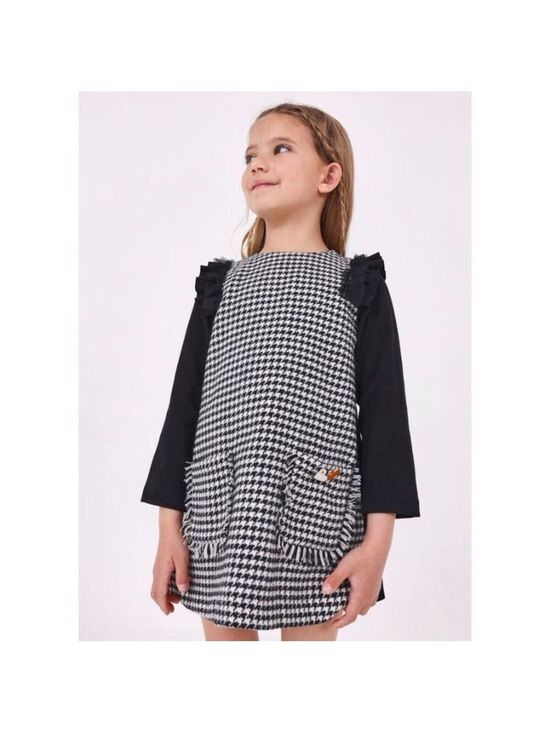 Mayoral Other - Size 2 Toddler Girls Mayoral Monochrome Houndstooth Dress